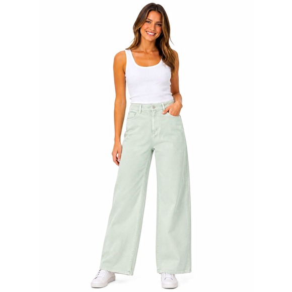 Universal Thread Pants - Universal Thread Sailor Wide-Leg Denim Pants Size 6 Relaxed